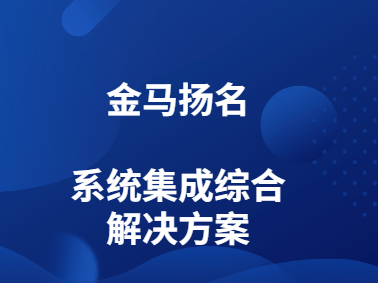 系統(tǒng)集成綜合解決方案